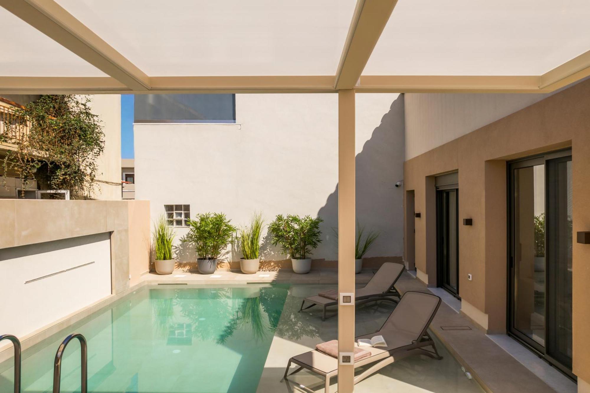 Orama Luxury Apartments Nea Kydonia Exteriér fotografie