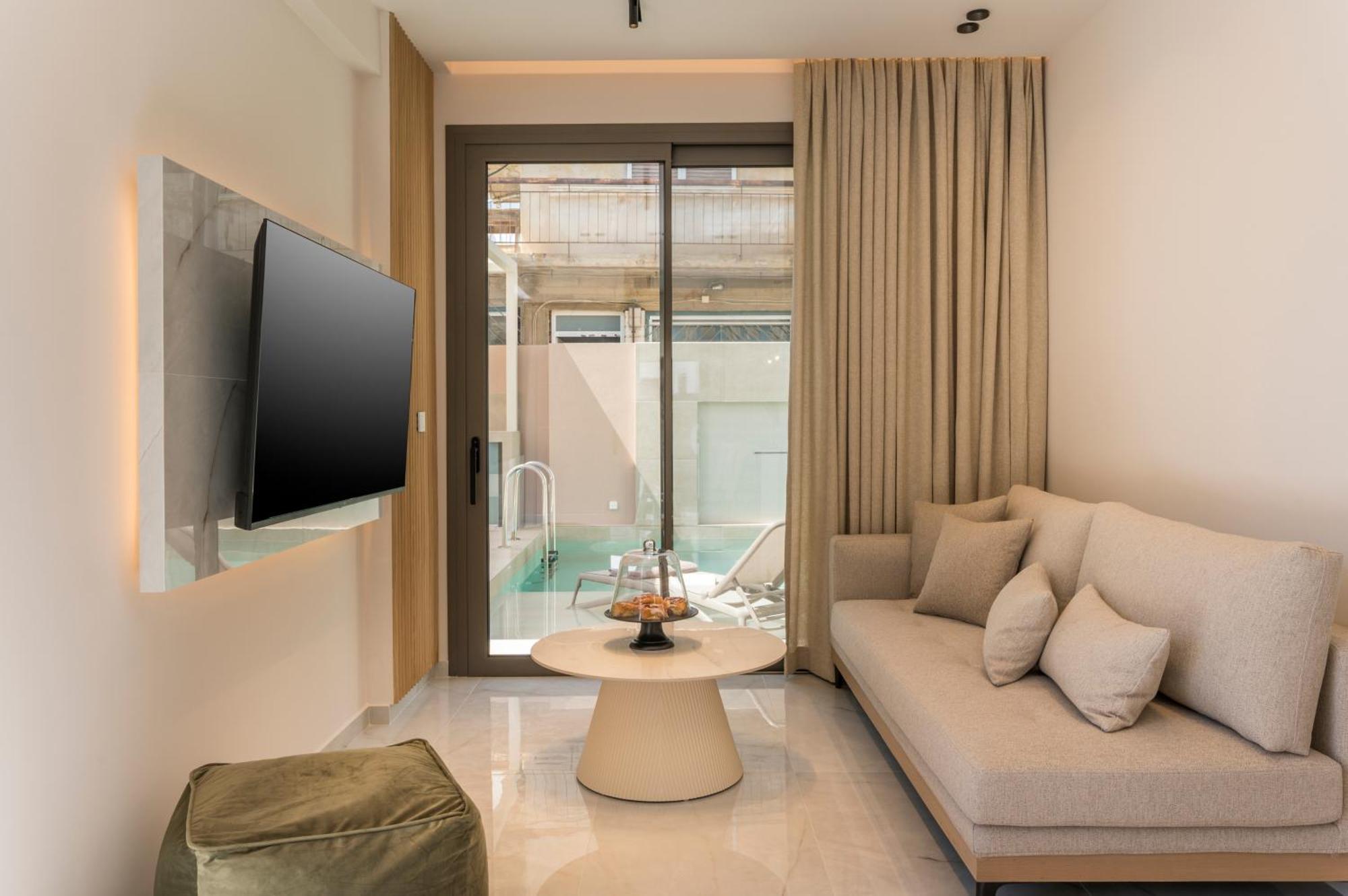 Orama Luxury Apartments Nea Kydonia Exteriér fotografie